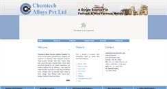 Desktop Screenshot of chemtechalloys.com